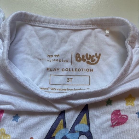 Little Sleepies Bluey Tee - Picture 5 of 6